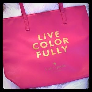 Kate Spade Hans bag... pink and orange.